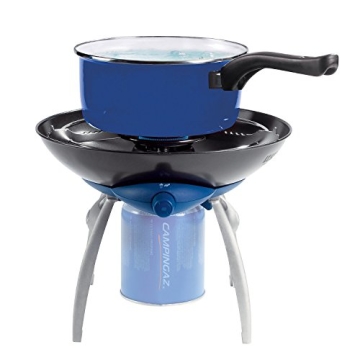 handlicher Camping Grill mit Butangas