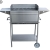 Edelstahlgrill Holzkohlengrill neues Modell als Grillwagen mit 2 Seitenablagen Top Ausstattung - 1