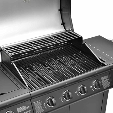 BBQ GRILLWAGEN 4 Edelstahl Brenner Gas Grill