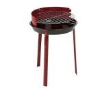 Landmann Rundgrill 34,5 cm, schwarz-rot, Rost verchromt, Glutwanne emailiert - 1