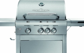 Gasgrill 4-Brenner Profi Cook