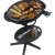 grosser Elektrogrill – Barbecue Säulengrill mit Haube