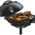 grosser Elektrogrill – Barbecue Säulengrill mit Haube