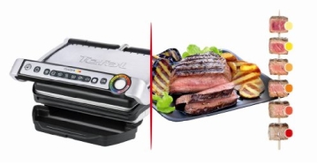 Tefal Elektrogrill mit anpassbarer Grilltemperatur