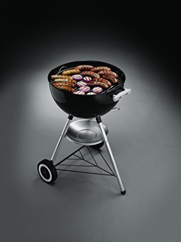 hochwertiger Weber Compact Kettle, Holzkohle-Kugelgrill 47 cm
