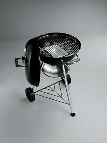 hochwertiger Weber Compact Kettle, Holzkohle-Kugelgrill 47 cm