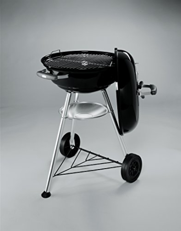 hochwertiger Weber Compact Kettle, Holzkohle-Kugelgrill 47 cm