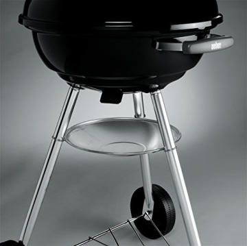 hochwertiger Weber Compact Kettle, Holzkohle-Kugelgrill 47 cm