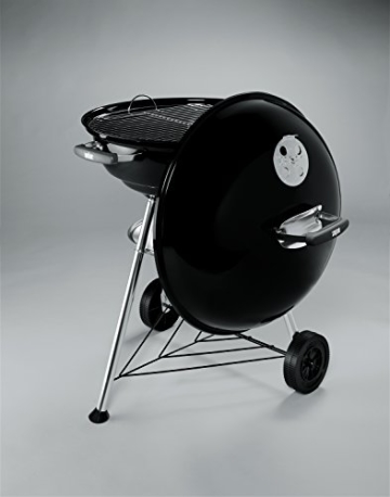 Test Weber Compact Kettle, Holzkohle-Kugelgrill 57 cm