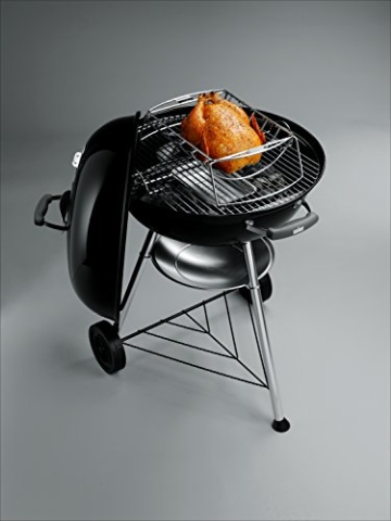 Test Weber Compact Kettle, Holzkohle-Kugelgrill 57 cm