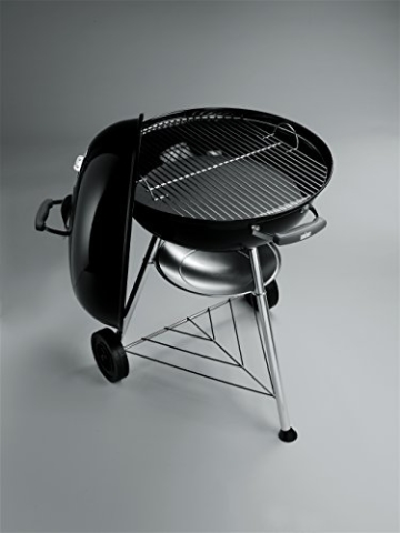 Test Weber Compact Kettle, Holzkohle-Kugelgrill 57 cm