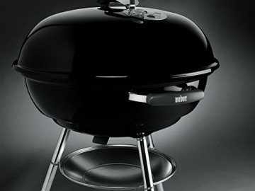 Test Weber Compact Kettle, Holzkohle-Kugelgrill 57 cm
