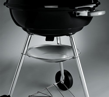 Test Weber Compact Kettle, Holzkohle-Kugelgrill 57 cm
